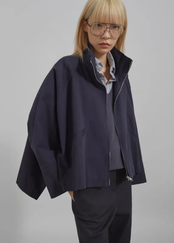 Covey Light Jacket - Navy sold by Frankie Shop