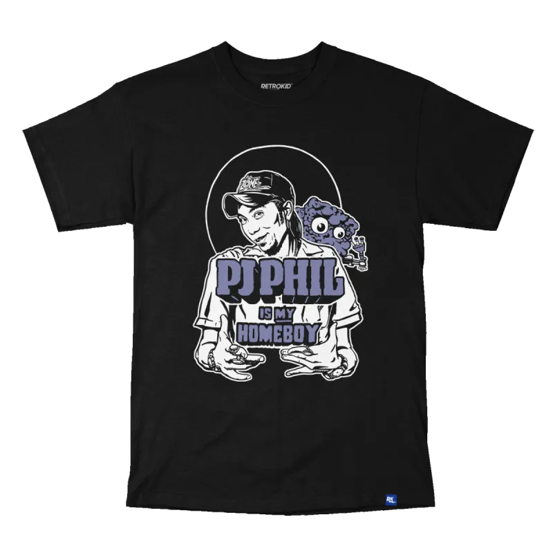 YTV PJ Phil T-Shirt - Black sold by RetroKid