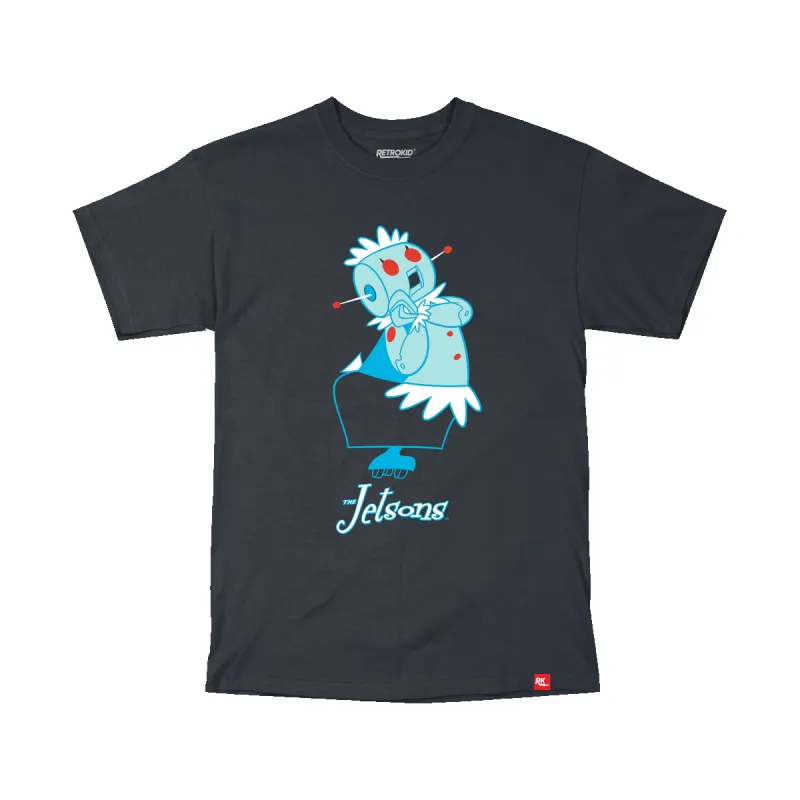 The Jetson's Rosie The Robot T-Shirt - Black sold by RetroKid