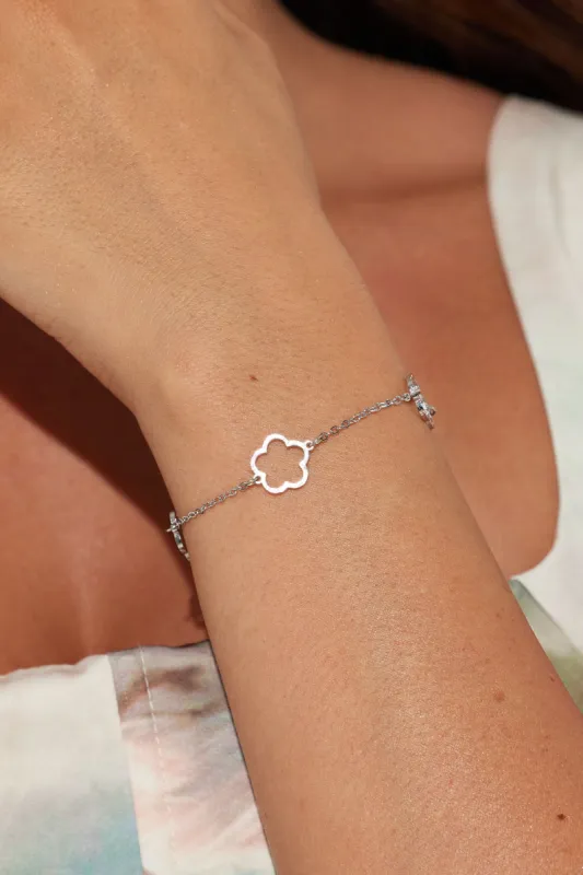 Made To Thrive Bracelet - Silver sold by Fashion Nova