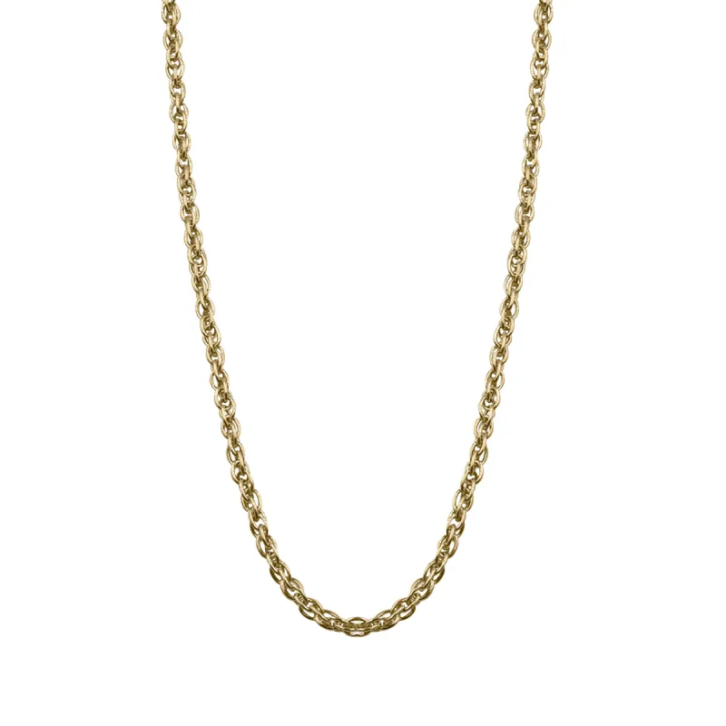 Maker Collection - Gold Twisted Ornate Necklace Chain sold by connected apparel