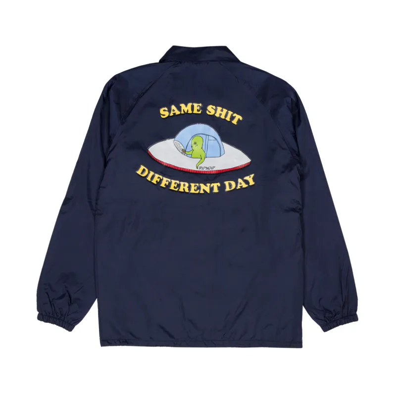 Same Shit Coach Jacket (Navy) sold by Ripndip