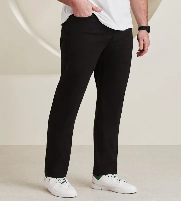 Athletic Fit Five-Pocket Jeans sold by Mr. Big and Tall