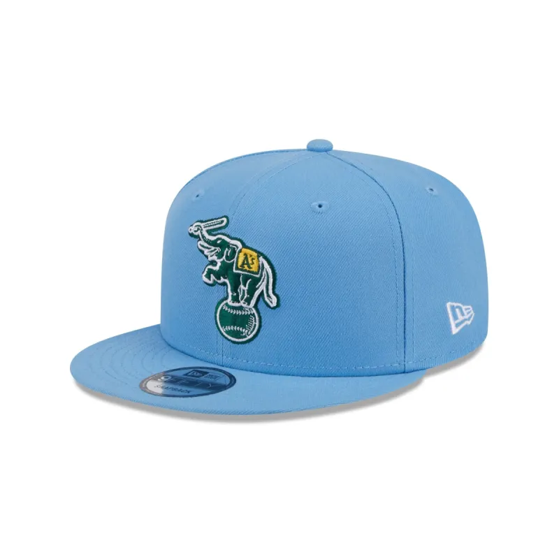 Oakland Athletics Sky Blue 9FIFTY Snapback Hat sold by New Era