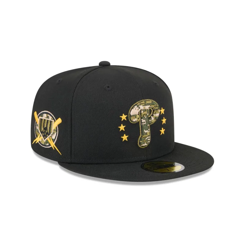 Philadelphia Phillies Armed Forces Day 2024 59FIFTY Fitted Hat sold by New Era