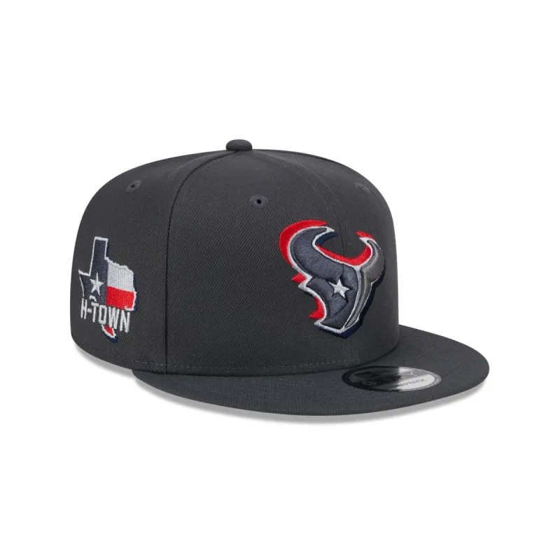 Houston Texans 2024 Draft 9FIFTY Snapback Hat | Parallel