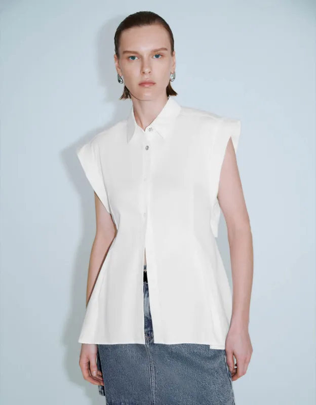 Sleeveless Skater Shirt sold by Urban Revivo