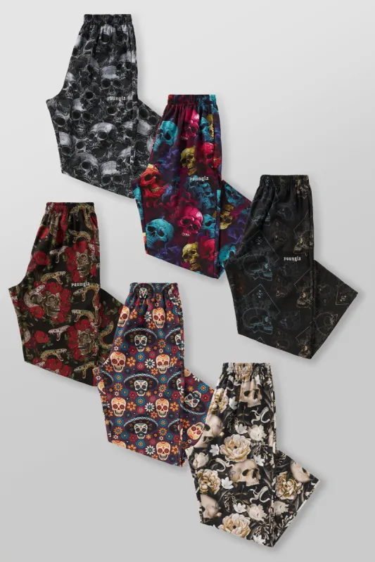 217 -  Ugly Skull Pants sold by YoungLA