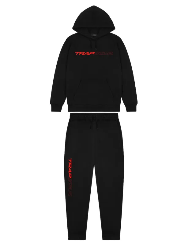 Full Speed Tracksuit - Black/Red sold by Trapstar London