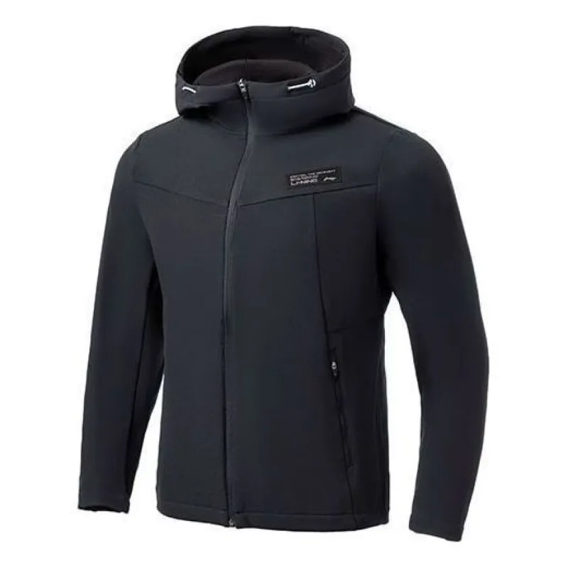 Li-Ning Sports Windbreaker Jacket 'Black' AFDR513-1 sold by KicksCrew