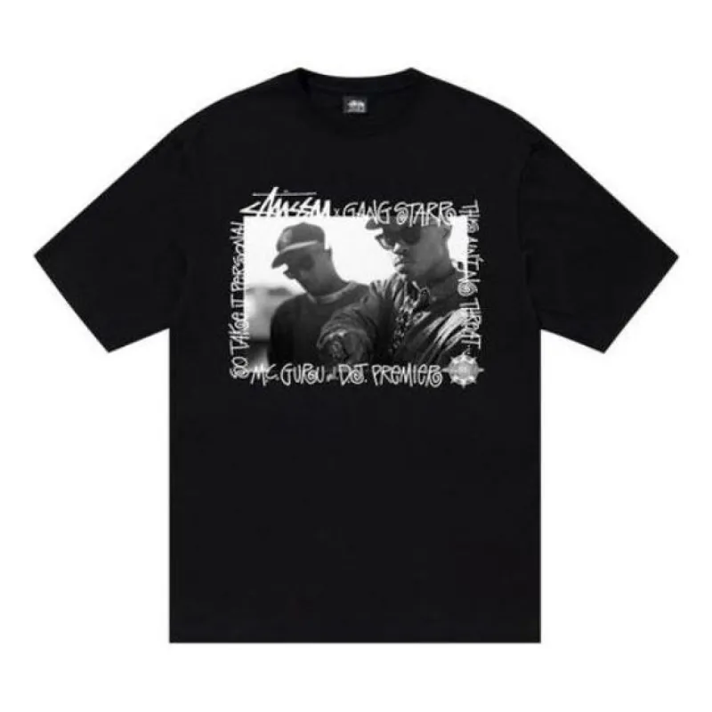 Stussy Gang Starr Take It Personal Tee 'Black' 3903845-BLAC sold by KicksCrew
