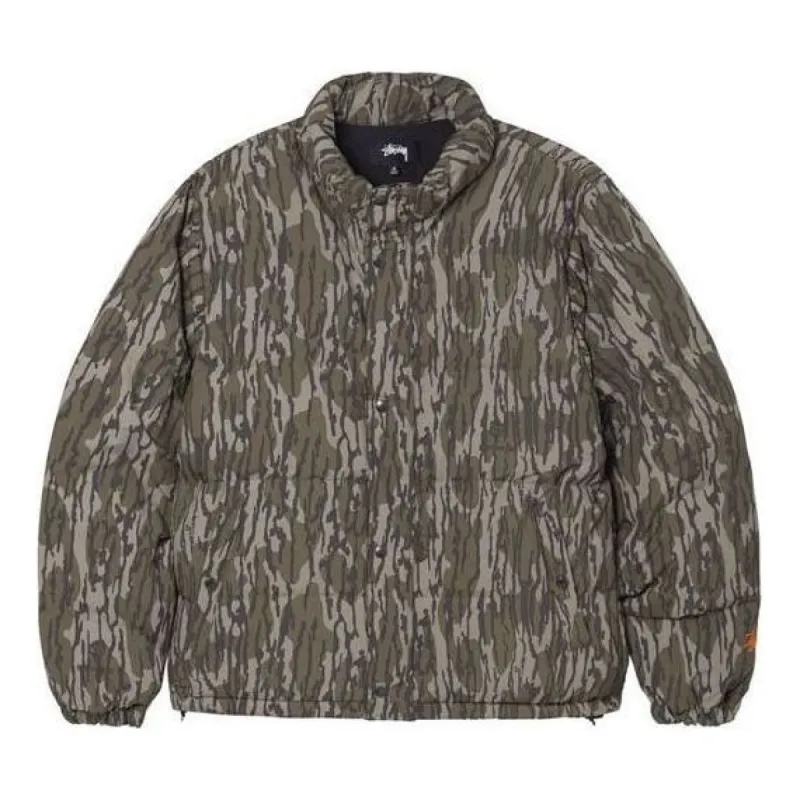 Stussy Mossy Oak Down Puffer Jacket 'Green' 115625 sold by KicksCrew
