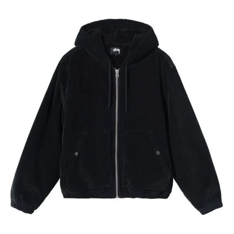 Stussy Cord Work Jacket 'Black' 115605 sold by KicksCrew