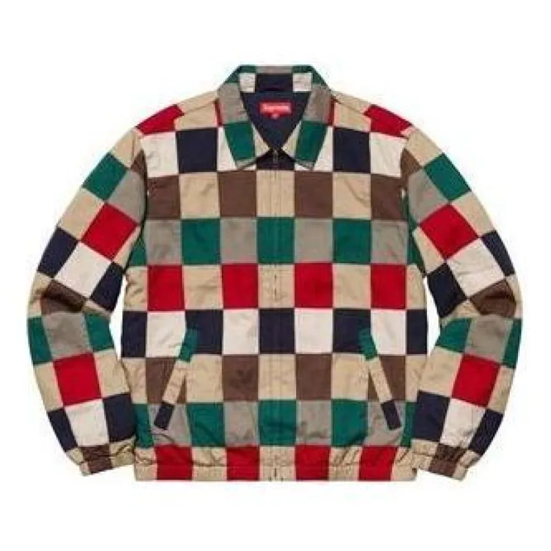 Supreme Patchwork Harrington Jacket 'Multi-Color' SUP-SS19-073 sold by KicksCrew