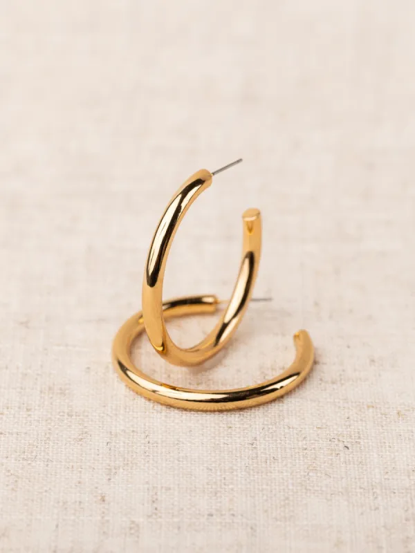 Heather Hoop Earrings sold by Michelle McDowell