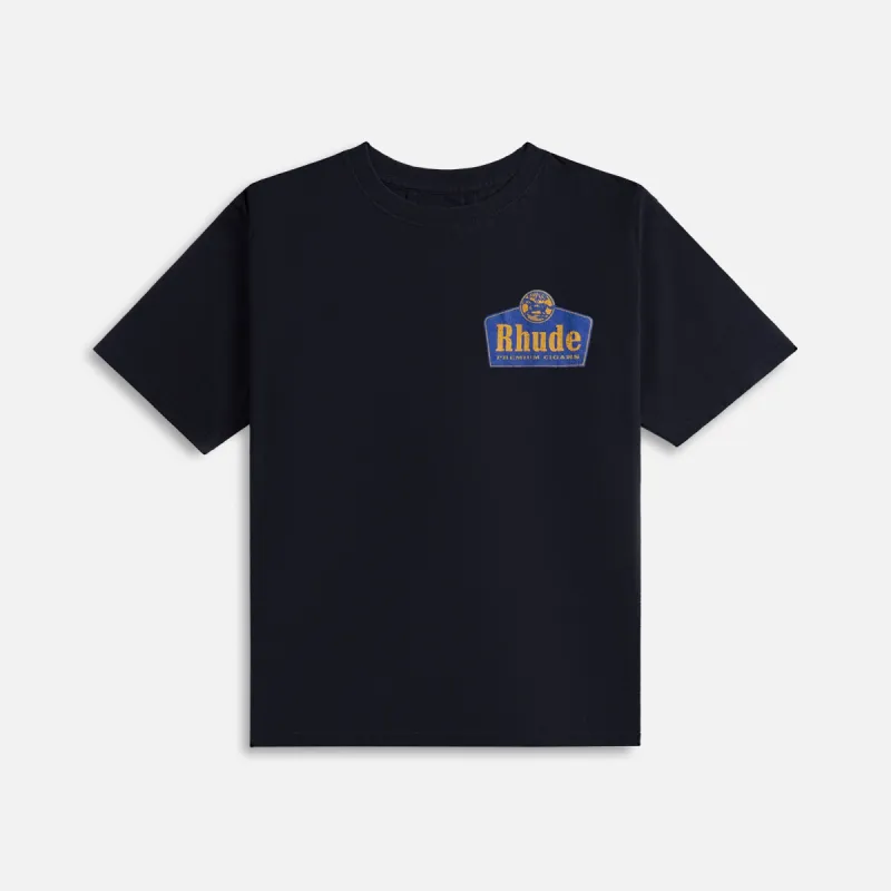 Rhude Grand Cru Tee - Vintage Black sold by Kith