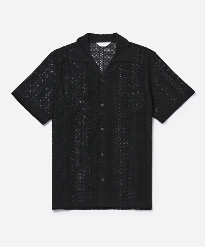 Canty Cotton Lace SS Shirt sold by Saturdays New York City