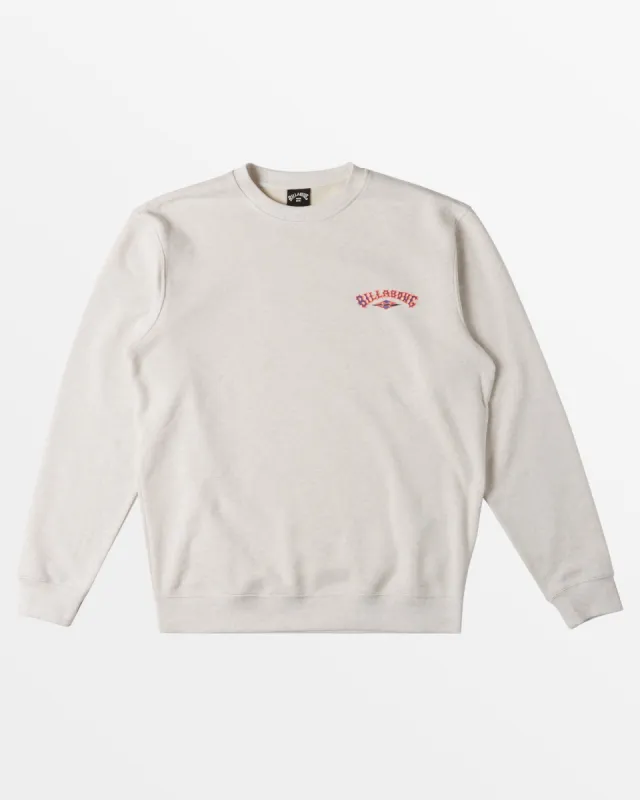Short Sands Crew Neck Sweatshirt - Oatmeal Heather sold by Billabong