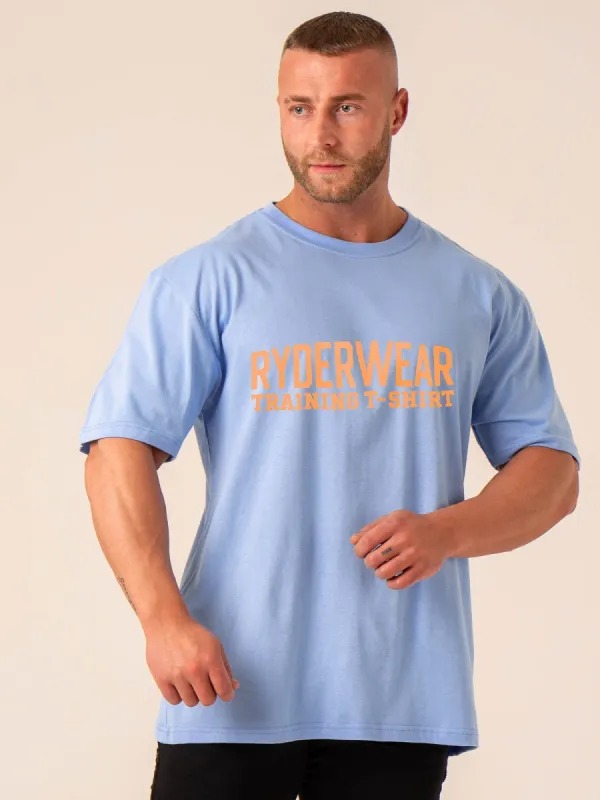 Ryderwear Training T-Shirt - Sky Blue sold by Ryderwear