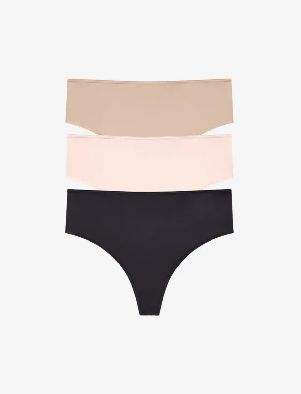 24/7® Classic High Waist Thong - 3 Pack sold by ThirdLove