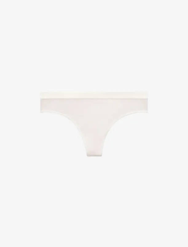 Organic Cloud Cotton Thong sold by ThirdLove