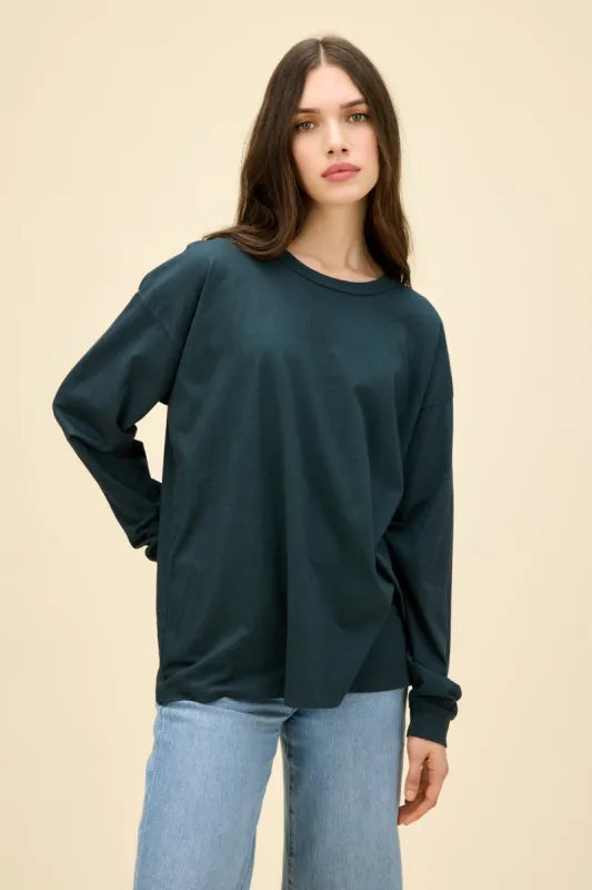 Solid Long Sleeve Merch in Vintage Black sold by Daydreamer