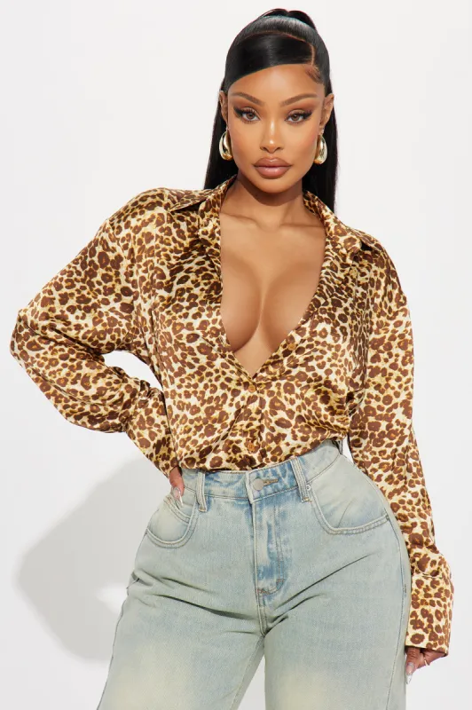 On The Prowl Leopard Shirt - Leopard sold by Fashion Nova