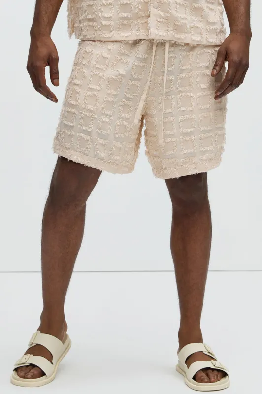 Window Shopping Shorts - Cream sold by Fashion Nova