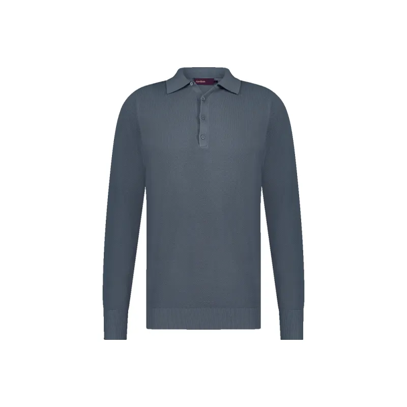 Donnel knit | Grey/Blue sold by Aeden Official
