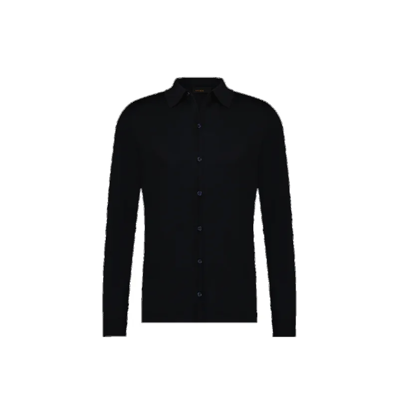 Lester knit | Dark Blue sold by Aeden Official