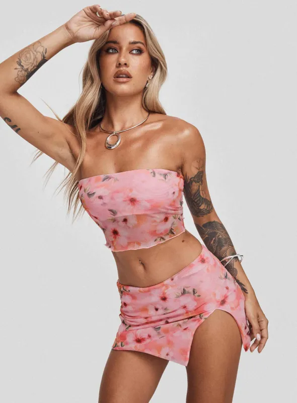 Corella Set Digital Pink Floral sold by Princess Polly