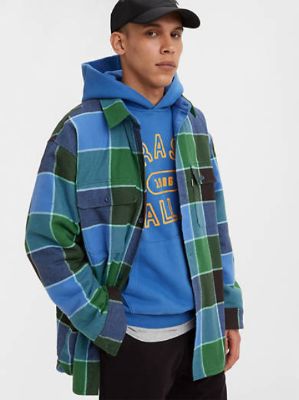 Gold Tab™ Plaid Jackson Flannel Worker Overshirt sold by Levi's