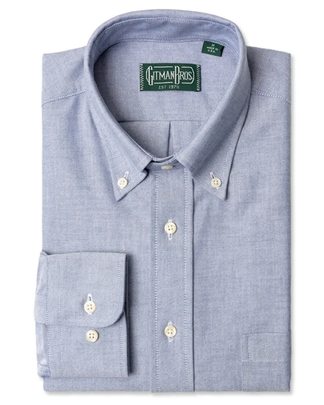 Dark Blue Spring Oxford sold by Gitman Brothers