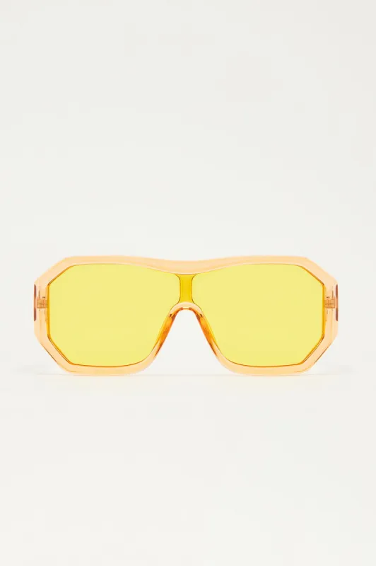 Pave The Way Sunglasses - Yellow sold by Fashion Nova