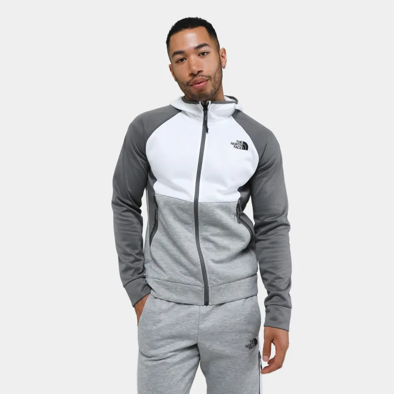 The North Face Kaveh Full-Zip Hoodie Light Grey Heather