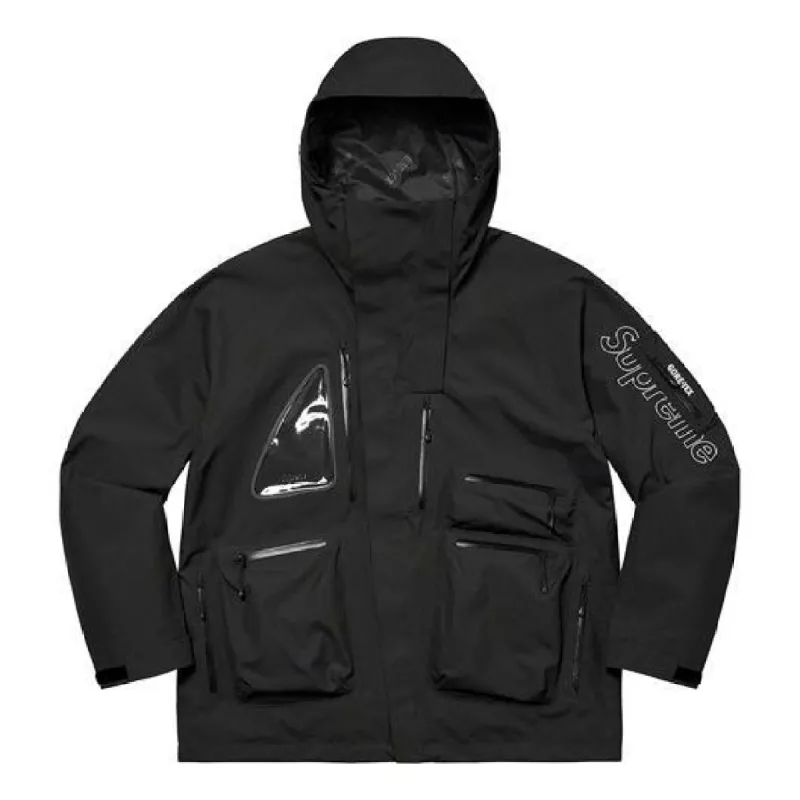 Supreme GORE-TEX Tech Shell Jacket 'Black' SUP-FW21-333 sold by KicksCrew