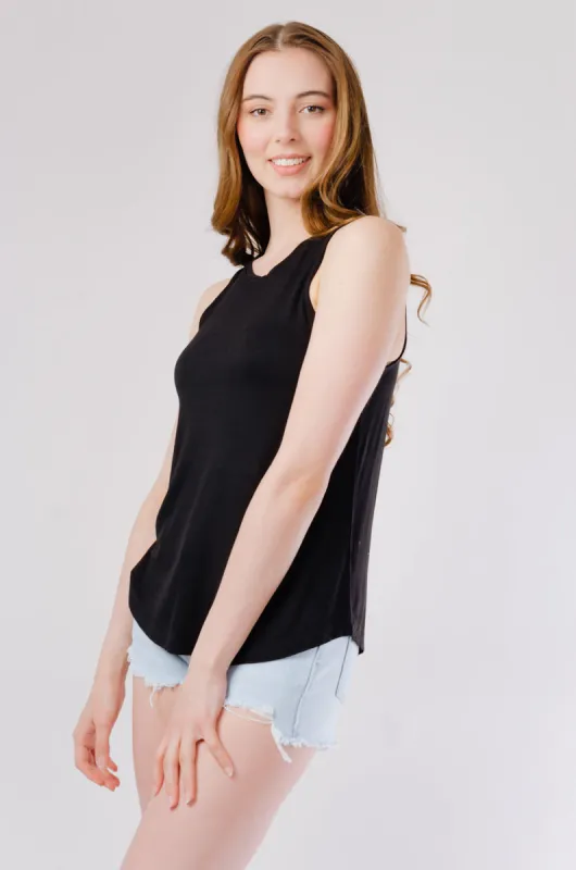 Drew Draped Tank sold by Double Zero