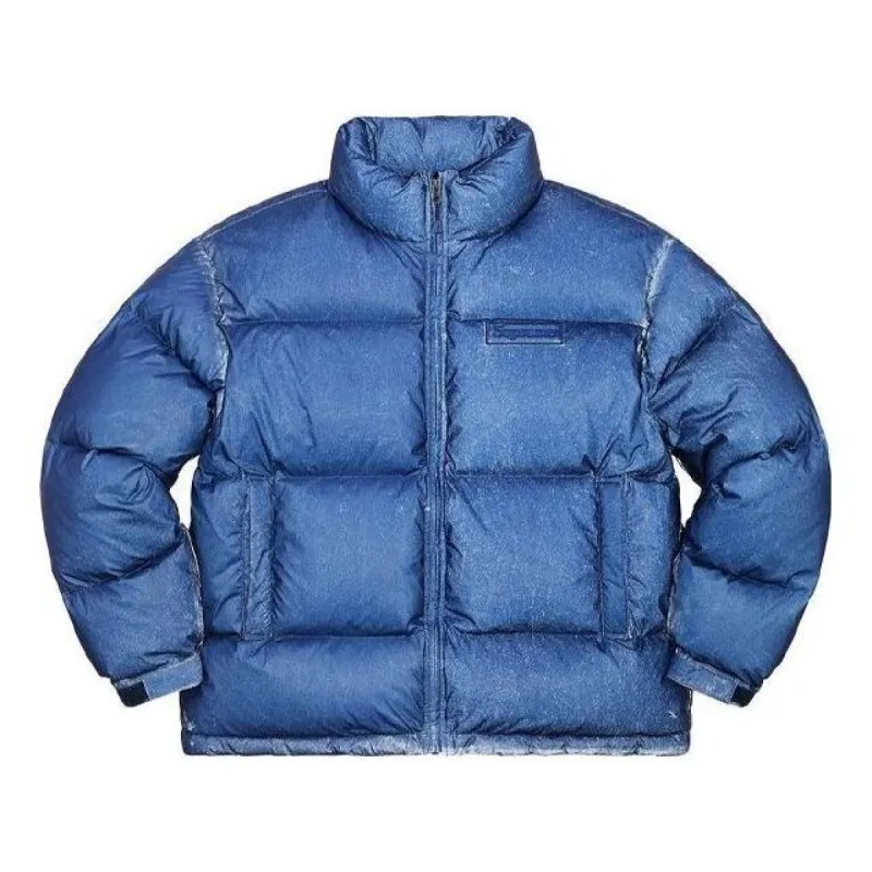 Supreme Reflective Speckled Down Jacket 'Blue' SUP-FW20-321 sold by KicksCrew