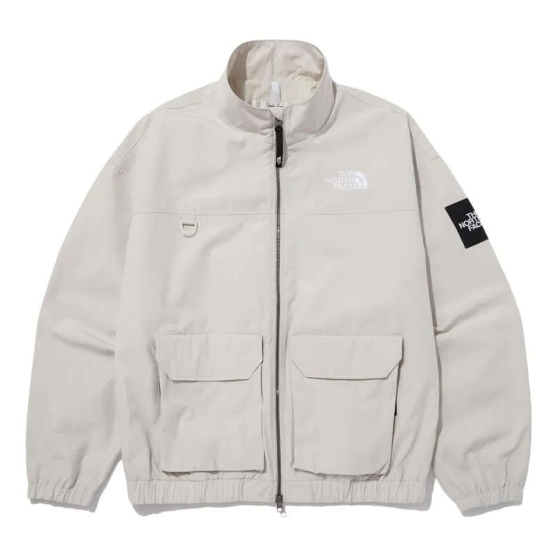 THE NORTH FACE SS22 Logo Crop Jacket 'White' NJ3BN51K sold by KicksCrew