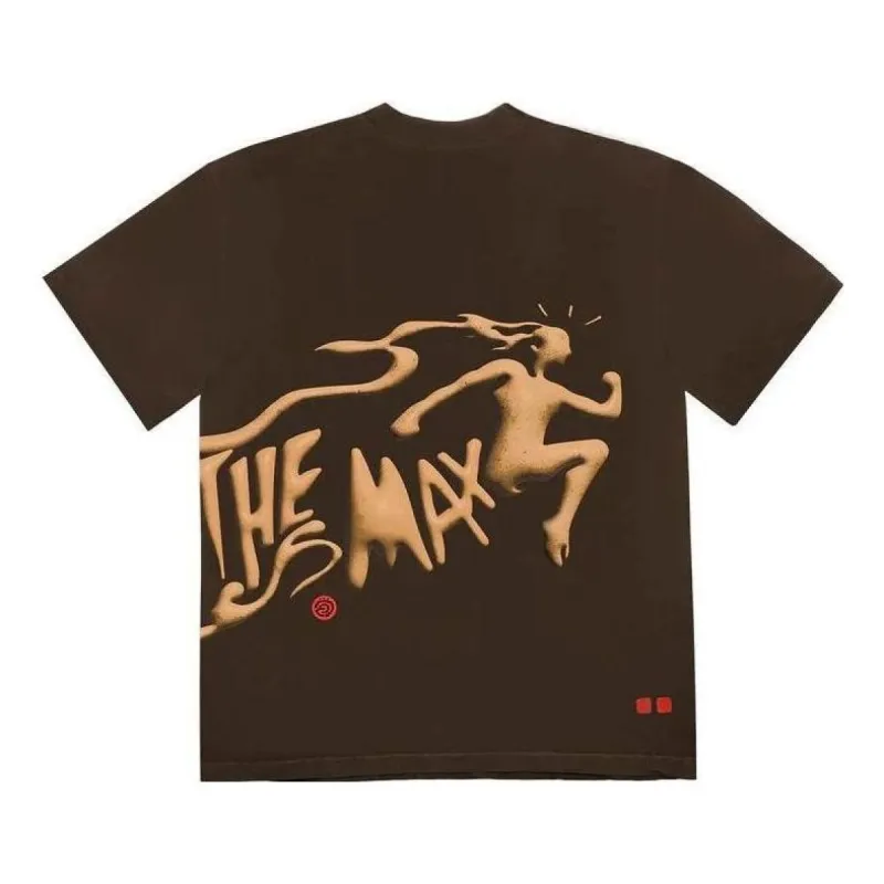 Travis Scott Cactus Jack 2 The Max T-shirt 'Brown' CJAM-SS01 sold by KicksCrew