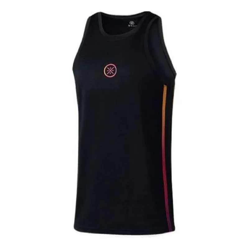 Li-Ning Way Of Wade Logo Quick-Drying Basketball Tank 'Black' AAYT013-1 sold by KicksCrew