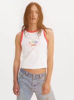 Levi's® Pride Rainbow Rodeo Ringer Tank sold by Levi's