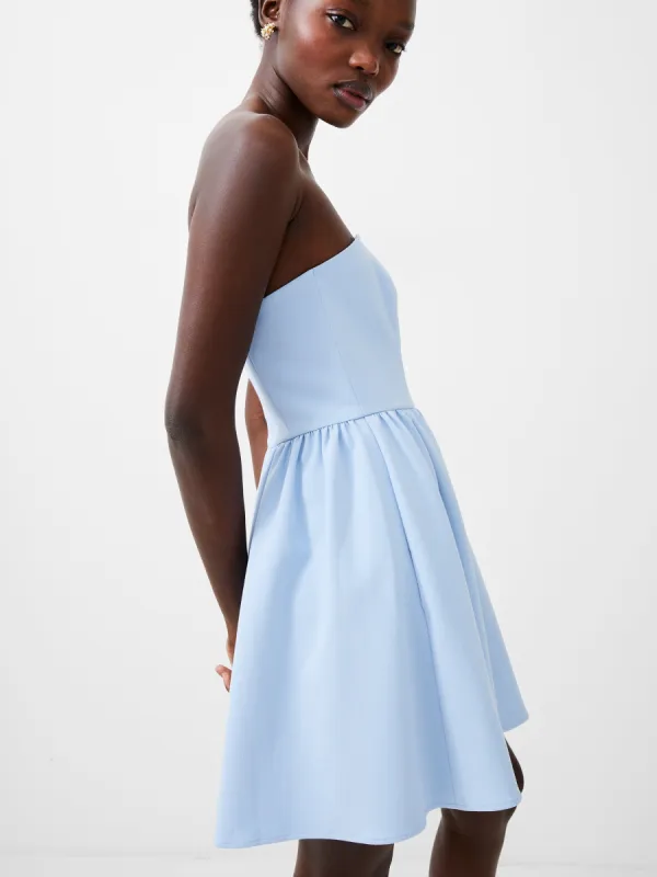 Whisper Strapless Peplum Dress sold by French Connection
