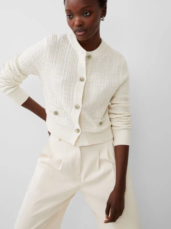 Lurex Tweed Knit Cardigan sold by French Connection