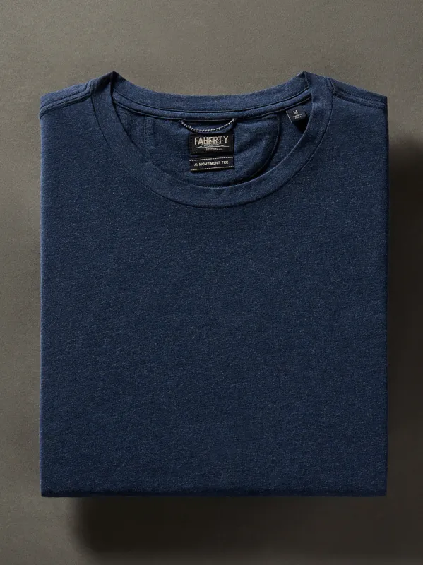 Movement™ Short-Sleeve T-Shirt - Great Falls Heather sold by Faherty