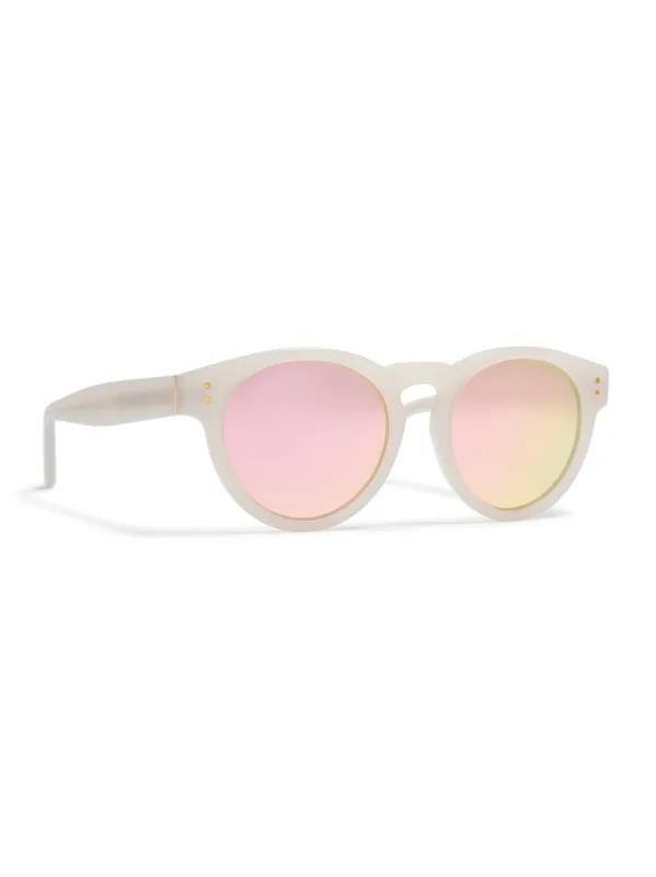 Stinson Sunglasses - Pink Mirror sold by Faherty
