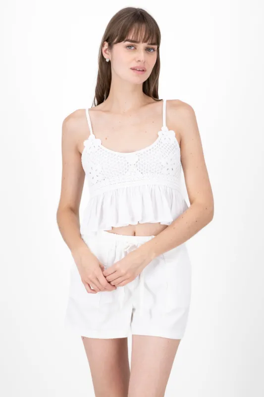 Top crochet tirantes sold by Shasa