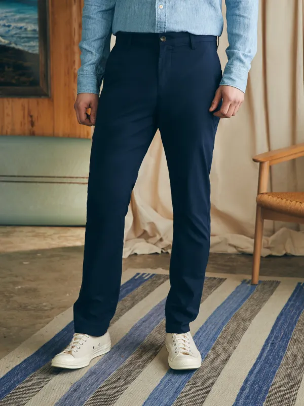 Movement™ Chino Pant (32" Inseam) - Navy sold by Faherty
