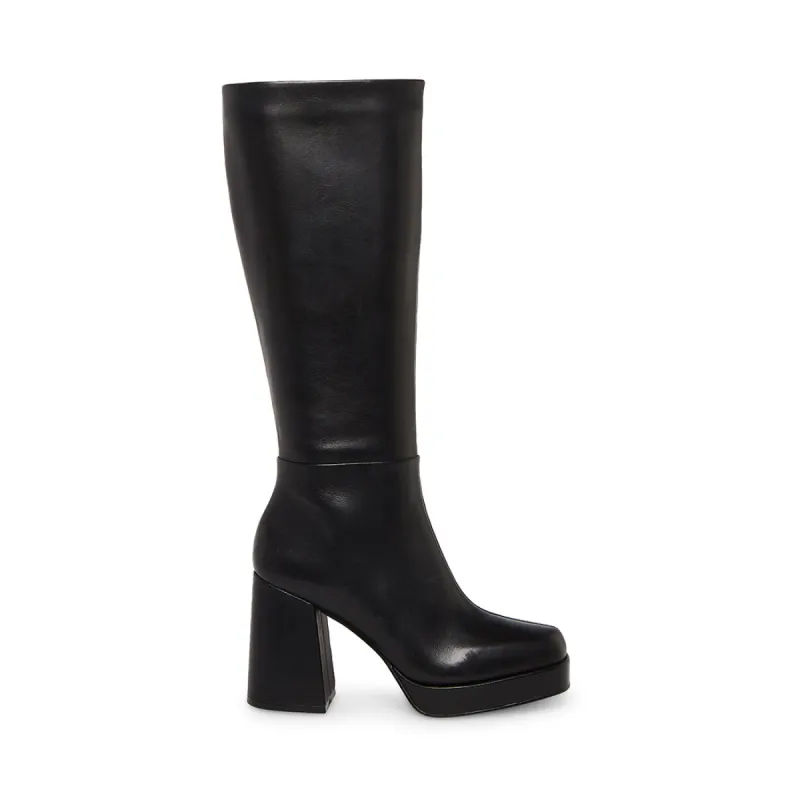 ELISE BLACK LEATHER - SM REBOOTED sold by Steve Madden