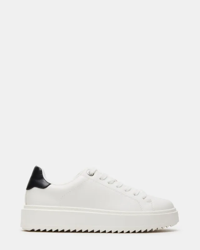 CATCHER WHITE BLACK - SM REBOOTED sold by Steve Madden